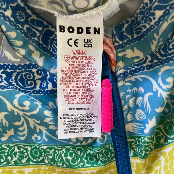 Boden Multicolor Patterned Rash Guard - Picture 2 of 3
